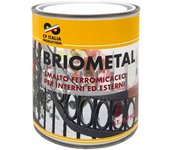 Juego de 6 esmaltes micáceos fine briometal gris grafito 0,750l