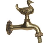 Grifo de pato de latón