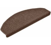Alfombrilla escalera 30 uds | alfombras de escalera | tapetes de escalera marrón 65x24x4 cm cfw588966
