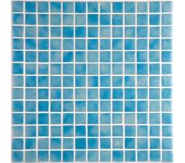2m2 gresite para piscina azul brillo 2508-a 25x25mm