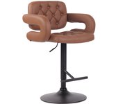 Taburete dublin coñac|negro