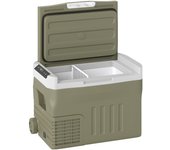 Nevera portátil outsunny plástico, aluminio verde 61x39x41.5 cm c00-051v90gn