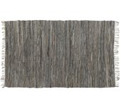 Alfombra piel algodon 160x230x1 1600 gsm flecos