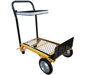 Garden friend carrito multifunción 99x38x31 cm con ruedas. capacidad de carga: 45 kg.
