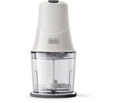 Black & decker bxch260e picadora eléctrica de alimentos 0,5 l 260 w transparente, blanco