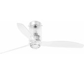 Mini ventilador de tubo m led ventilador de cc transparente