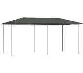 Maison exclusive - cenador gris antracita 2,98x5,3x2,59 m 160 g/m²