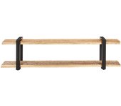 Mueble de tv de madera de mango crudo 160x40x40 cm