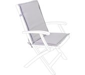 Bizzotto cojín poly180 tórtola respaldo mediano 806346