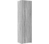Aparador | aparador de comedor | armario de cocina de madera de ingeniería gris sonoma 50x42,5x185 cm cfw75498
