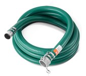 Vevor manguera succión, 50,8mm x 6,1m, manguera verde alta calidad, conectores cerradura a leva, accesorio de aluminio, para bombas, transporte agua