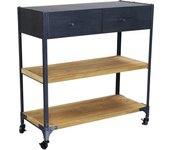 Mesa de 3 estantes con ruedas classic line