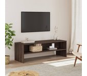 Vidaxl mueble de tv madera de ingeniería marrón roble 120x40x40cm