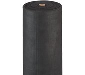 Relaxdays malla antihierbas 50 g/m² permeable y resistente a los rayos uv, polipropileno, negro, 50 m