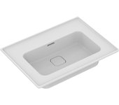 Ideal standard strada ii lavabo con mueble 640mm, sin agujero para grifo, con rebosadero, t3633ma, color: blanco con ideal plus