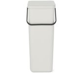Cubo reciclaje sort & go' gris claro marca brabantia