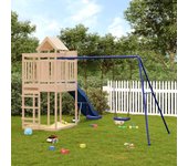 Maison exclusive - parque infantil de exterior madera maciza de pino