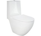 Des wc monoblock de suelo sin borde con fijaciones ocultas -