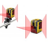 Nivel láser de línea horizontal, vertical y techo plc90d prexiso 8250380