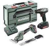 Batería de batería de batería de 18v batería hierba y correa cizalla seng ltx q bs combo set 2.2.5 | batería 2x 2.0 ah