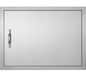 Vevor 685x508mm puerta de acceso a la isla de barbacoa al aire libre puerta de cocina de acero inoxidable