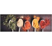 Tapete de cocina lavable cucharas 60x180 cm