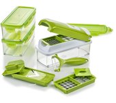 Genius nicer dicer smart | 13 parti | taglia verdure | affetta verdure | mandolino | 800 ml | slicer | dicer | food chopper | nuovo