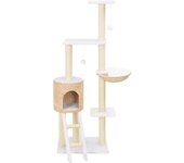 Rascador para gatos | juguetes para gatos de hierba marina con poste de sisal cfw67666