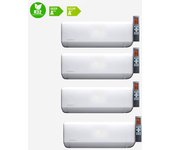 Aire acondicionado multi split pared 4×1 mundoclima 2270 frigorías