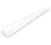 Viga imitación madera 14,5cm de ancho x 8cm de alto x 4m de largo color blanco decorativa de poliuretano vu4003d-b