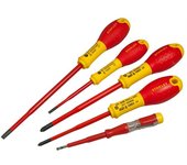 Stanley xtht0-62692 - juego 5 destornilladores fatmax vde con punta reducida