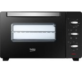 Horno eléctrico beko bmof30b 1600w 52cm 30lt, 4 funciones, negro