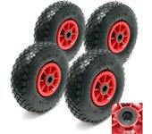 4x ruedas completas carretilla 3.00-4 neumáticas ht2046