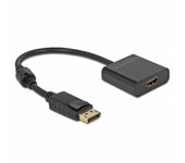 Adaptador displayport a hdmi delock 63585 negro