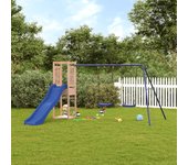 Maison exclusive - parque infantil de exterior madera maciza douglas
