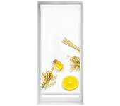 Estor estampado easyfix - estor sin herramientas tamaño 60x150 - estor sin taladro color citron | blindecor