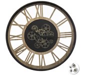 Atmosphera - reloj 'paul' - metal y madera d. 57 cm