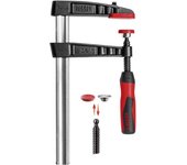 Tornillo de apriete de fundición maleable con empuñadura de plástico bicomponente tg-2k - tg50s17-2k
