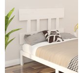 Cabecero de cama，panel de cabecera，decoración de pared madera maciza de pino blanco 95,5x3x81 cm cfw62642