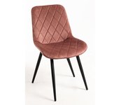 Silla min terciopelo - rosa
