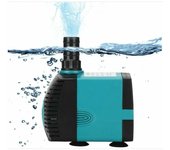 Bomba sumergible de 800l/h, 15w con 2 boquillas