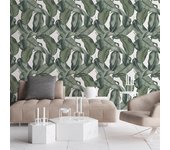Papel pintado autoadhesivo con tintas eco, y libre de pvc, rollo de 129 x 260 cm sumatra