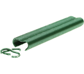 Agrafes grillage plastifiées vert, maxi-pack, boîte carton vr16 - rapid - 40108809