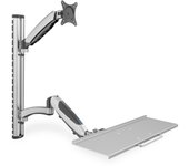 Digitus da-90354 soporte para monitor 68,6 cm (27) plata