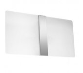 Sollux lighting azalia aplique, blanco, cromo, 2x g9