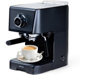 Cafetera espresso mellerware koffy! - 1200w | 20 bar | bandeja calientatazas | vaporizador inox orientableblack