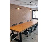Panel alistonado acústico decorativo 2380 x 595 mm para acondicionamiento - regular [eco]panel - madera - seaway xl - old wood (ref. 41g) (1 un)
