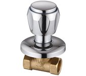 Válvula de ducha oculta con manija de diamante abs