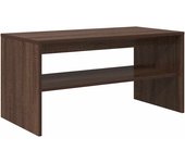 Mueble tv laminado roble marrón 80x40x40 cm