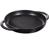 Plancha grill pans staub, black